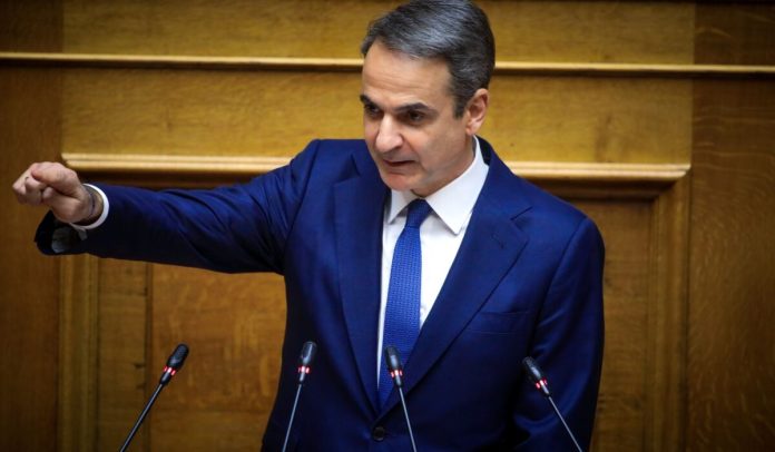 Ο K. Μητσοτάκης στη Βουλή εφ’ όλης της ύλης