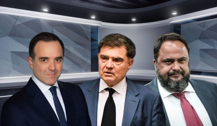 Βαρδινογιάννης, Μαρινάκης, Κυριακού: Η «συμμαχία των τριών» επί της οθόνης
