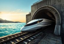 Γιγαντιαία σήραγγα 120 χλμ. σχεδιάζεται για υποθαλάσσιο τρένο υψηλής ταχύτητας