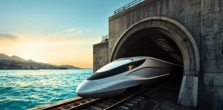 Γιγαντιαία σήραγγα 120 χλμ. σχεδιάζεται για υποθαλάσσιο τρένο υψηλής ταχύτητας