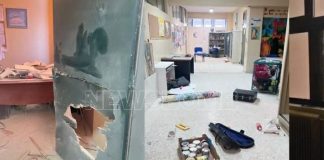 Διάρρηξη και σοβαρές ζημιές στο 5ο Γυμνάσιο και Λύκειο Γλυφάδας – (ΦΩΤΟ)