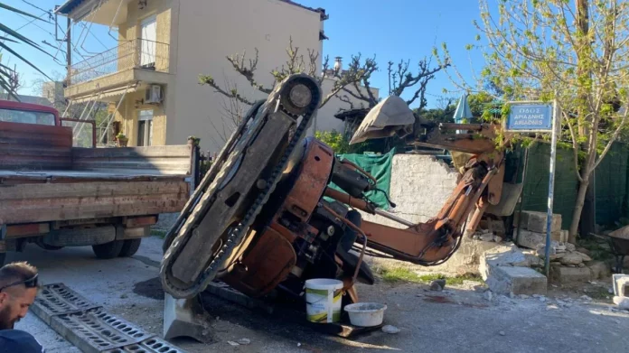 Εκσκαφέας καταπλάκωσε 58χρονο στον Βόλο, νοσηλεύεται σε κρίσιμη κατάσταση – (ΦΩΤΟ)