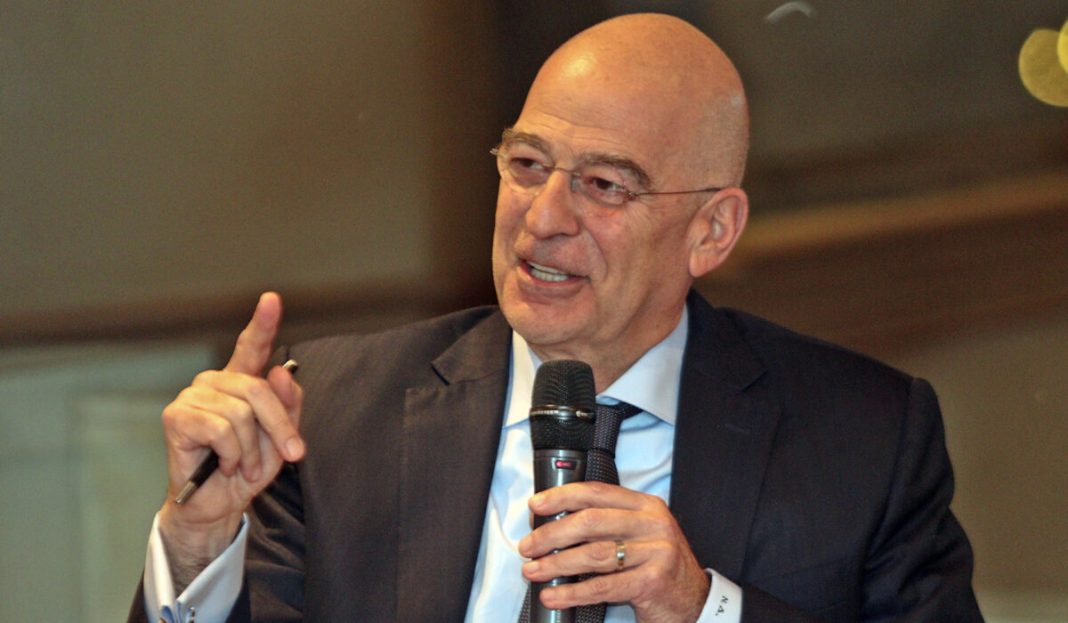 O ΥΠΟΥΡΓΟΣ ΑΜΥΝΑΣ ΝΙΚΟΣ ΔΕΝΔΙΑΣ ΣΕ ΕΚΔΗΛΩΣΗ ΤΗΣ ΕΛΛΗΝΟΑΜΕΡΙΚΑΝΙΚΗΣ ΕΝΩΣΗΣ(ΧΡΗΣΤΟΣ ΜΠΟΝΗΣ//EUROKINISSI)