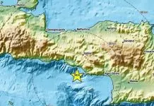 Σεισμός 3,5 Ρίχτερ νότια του Ρεθύμνου – Κοντά στο Τυμπάκι το επίκεντρο