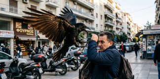 Θεσσαλονίκη: Τρεις τραυματίες μετά από επίθεση από κοράκι!