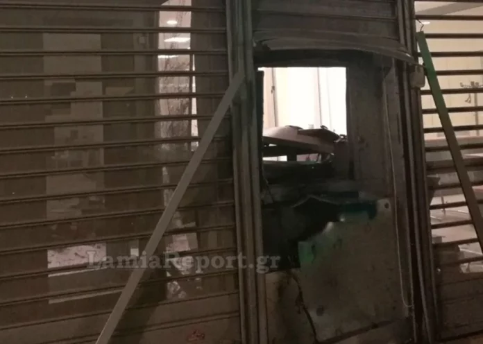 Άγνωστοι ανατίναξαν ATM στις Ερυθρές τα ξημερώματα – Διέφυγαν με άγνωστο ποσό