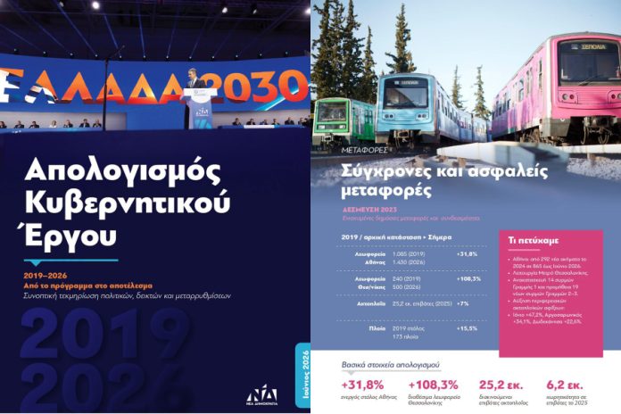 Ο απολογισμός Μητσοτάκη και ο… εξαφανισμένος σιδηρόδρομος
