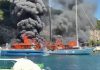 Συνελήφθη 30χρονος πλοίαρχος για τη φωτιά στα σκάφη στους Παξούς