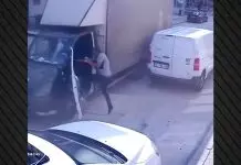 Φούρναρης στην Άγκυρα σταματάει την τελευταία στιγμή φορτηγό που κυλούσε προς τα πίσω χωρίς χειρόφρενο – Δείτε βίντεο