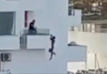 Βίντεο σοκ: 29χρονος έπεσε από τον 7ο όροφο κτιρίου στην Ίμπιζα