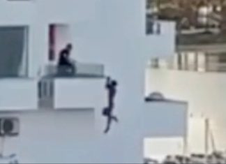 Βίντεο σοκ: 29χρονος έπεσε από τον 7ο όροφο κτιρίου στην Ίμπιζα