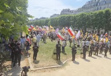 Διαδήλωση στο Παρίσι κατά της καταστολής και των εκτελέσεων στο Ιράν: Τουλάχιστον 20 συλλήψεις από την αστυνομία