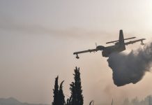 Ανεξέλεγκτη η φωτιά στην Οινόη: Επεκτάθηκε σε πευκόφυτη περιοχή – Πάνω από 150 πυροσβέστες με 12 εναέρια στη μάχη, 112 και κλειστοί δρόμοι