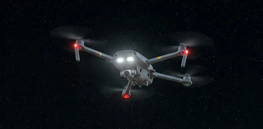 Commercial_Drone_in_Mid-Flight_at_Night_with_Visible_Anti-Collision_Strobe_CROP