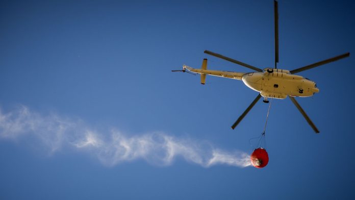 Φωτιά σε δασική έκταση στο Κυριάκι Βοιωτίας – Οριοθετήθηκε σε 20 λεπτά