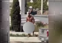 Συνελήφθη ο γυμνός τουρίστας στη Μύκονο – Τρεις αστυνομικοί χρειάστηκαν για να τον ακινητοποιήσουν