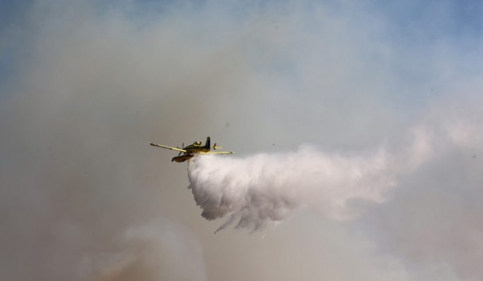 Φωτιά τώρα στο Κυπαρίσσι Αταλάντης