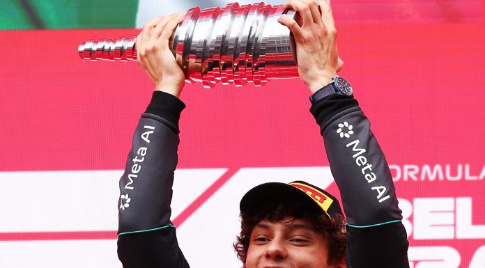 Ο Antonelli ο μεγάλος νικητής στο Grand Prix της Formula 1 στο Βέλγιο