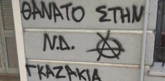 Επίθεση με συνθήματα μίσους στο σπίτι της Σέβης Βολουδάκη στα Χανιά: «Δεν φοβάμαι, δεν εκβιάζομαι»