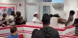 ΗΠΑ: Άγριο ξύλο σε εστιατόριο fast food στην Αριζόνα, πελάτες τρέχουν πανικόβλητοι να σωθούν – (VIDEO)