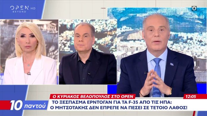 Βελόπουλος: “Δεν θα συνεργαζόμουν με τον Σαμαρά” – “Θα ξεβρομίσω την Ελλάδα από τους κλέφτες”