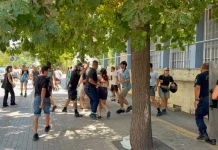 Συνελήφθησαν 25χρονη και 32χρονος μετά τα επεισόδια στο Δικαστικό Μέγαρο Θεσσαλονίκης