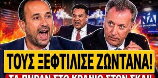Ιωάννου διασύρει Γεωργιάδη & Μητσοτάκη – Τα πήραν στο κρανίο στον SKAI – (VIDEO)