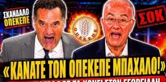Δημοσιογράφος τα χώνει στον Άδωνη-Σπυρίδωνα και άρχισε να σκούζει: «Κάνατε τον ΟΠΕΚΕΠΕ ένα μπάχαλο»-(VIDEO)