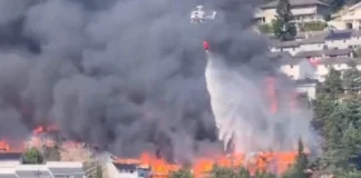 Μεγάλη φωτιά σε οικισμό της Νορβηγίας, έχουν καεί 40-50 σπίτια, αναφορές για εκρήξεις, δείτε βίντεο