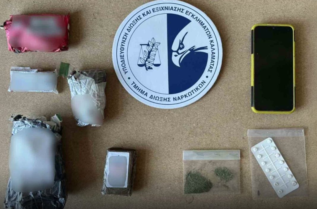 Η ΕΛ.ΑΣ. ακολούθησε δέμα με ναρκωτικά από το “Ελ. Βενιζέλος” μέχρι τη Μεσσηνία και συνέλαβε έναν 57χρονο
