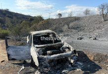 Πύρινος εφιάλτης στο Ωραιόκαστρο: Αυτό είναι το όχημα του 76χρονου από το οποίο ξεκίνησε η μεγάλη φωτιά – Δείτε βίντεο
