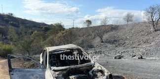 Πύρινος εφιάλτης στο Ωραιόκαστρο: Αυτό είναι το όχημα του 76χρονου από το οποίο ξεκίνησε η μεγάλη φωτιά – Δείτε βίντεο