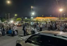 Στο Κλειστό Γυμναστήριο του Δήμου Φαιστού στις Μοίρες μεταφέρθηκαν εκατοντάδες πυρόπληκτοι και τουρίστες