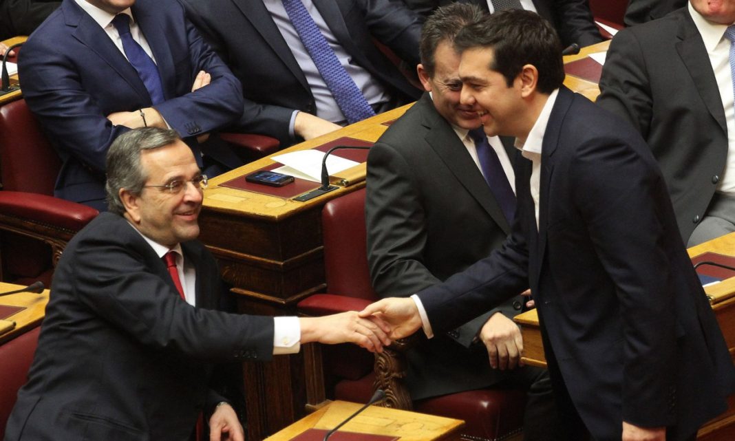 2d76f5a7-tsipras-samaras Σαμαράς και Τσίπρας στο μικροσκόπιο του Μαξίμου