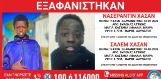 Συναγερμός στον Βύρωνα για την εξαφάνιση δύο 14χρονων από δομή φιλοξενίας