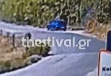 Θεσσαλονίκη: Η στιγμή που ο 59χρονος βάζει φωτιά σε ξερά χόρτα έξω από τη Σίνδο και εξαφανίζεται – (VIDEO)