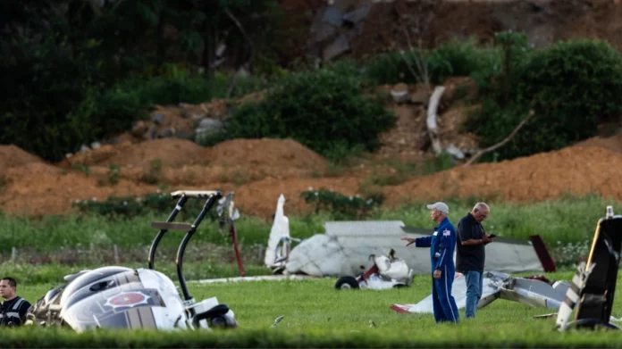 Σύγκρουση ελικοπτέρου της αστυνομίας με μικρό αεροσκάφος στην Πενσιλβάνια - (VIDEO)