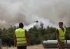 Διακοπή κυκλοφορίας στη Μάνδρα λόγω της πυρκαγιάς στη Δυτική Αττική, άνοιξε ο δρόμος προς Πόρτο Γερμενό