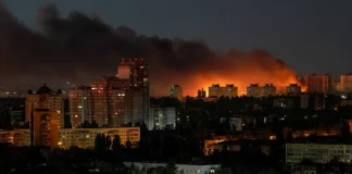 Ρωσικό drone έπληξε αποθήκη εκρηκτικών κοντά στο Κίεβο, πάνω από 200 κάτοικοι απομακρύνθηκαν