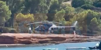 Ελεύθερος ο 39χρονος επιβάτης του ελικοπτέρου στις Σπέτσες, είχε συλληφθεί όταν τον είδαν να πετάει ένα σακουλάκι με ναρκωτικά