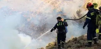 Φωτιά στο Σπαθοβούνι Κορινθίας