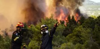 Φωτιά στην Παιανία, συναγερμός στην Πυροσβεστική