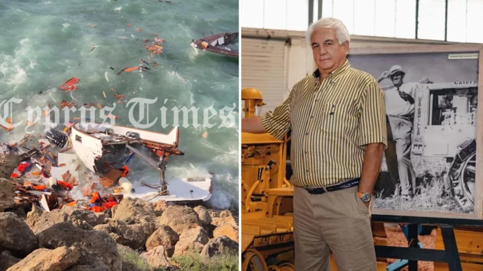 Νεκρός γνωστός επιχειρηματίας από την κακοκαιρία στην Κύπρο: Το σκάφος του διαλύθηκε στα βράχια, βίντεο από τις…