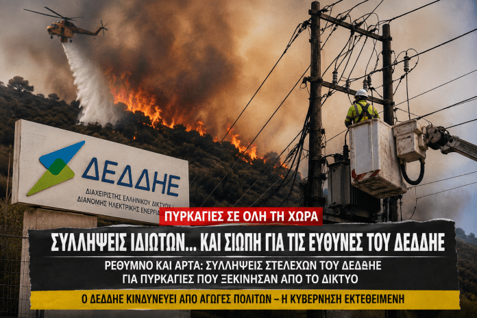 Η κυβέρνηση έχει βρει τον ιδανικό τρόπο να παρουσιάζει την αποτυχία της αντιπυρικής προστασίας ως επιτυχία: Μετράει συλλήψεις!