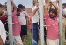 Εξαγριωμένοι κάτοικοι έδεσαν με καλώδια τον τεχνικό κινητής τηλεφωνίας για την κακή σύνδεση 5G