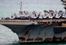Πεντικιούρ και ζεστό φαγητό: Η επιστροφή του σκουριασμένου Abraham Lincoln μετά από 9 μήνες