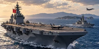 Η Τουρκία χτίζει αεροπλανοφόρο 60.000 τόνων – Τι αλλάζει για την Ελλάδα