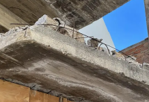 Ηράκλειο: Κατέρρευσε μπαλκόνι από τον 4ο όροφο