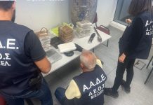 ΑΑΔΕ: Νέα ποσότητα κοκαΐνης εντοπίστηκε στο ίδιο κύκλωμα – 26,8 κιλά σε υπό ανέγερση οίκημα ΑΑΔΕ: Νέα ποσότητα κοκαΐνης εντοπίστηκε στο ίδιο κύκλωμα - 26,8 κιλά σε υπό ανέγερση οίκημα