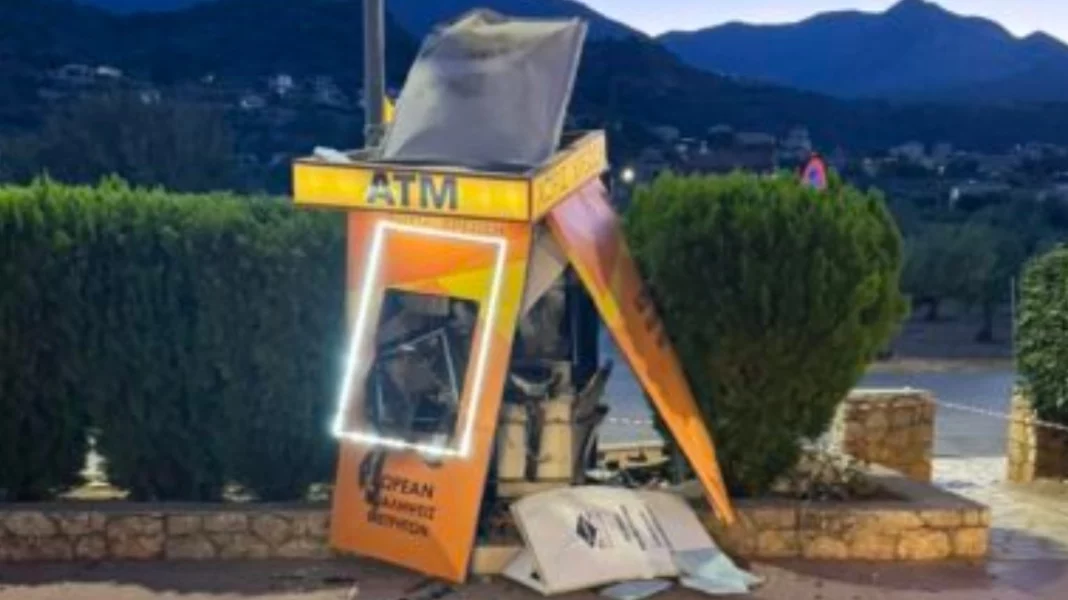 Μεσσηνία: Ανατίναξαν ATM στη Στούπα και πήραν πάνω 200.000 ευρώ - (ΦΩΤΟ)